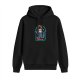 Black hoodie with How to Train Your Dragon Toothless and Hiccup graphic