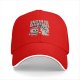Black baseball cap with sushi and banshees graphic design