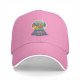 Black Baseball Cap With Cat Gumball Machine Graphic