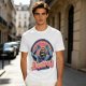 Olive t-shirt with Skeletor 'Feeling Good Today I Might Choose To Destroy The Universe' print