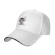 Black baseball cap with 'No Less Despresso' coffee cup graphic