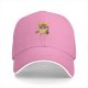 Black baseball cap with grumpy owl holding coffee and 'COFFEE' text