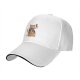 Black Baseball Cap With Tattooed Samurai Cat Holding Katana