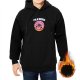 Black hoodie with sad donut graphic and 'I'M A WEIRD' text