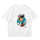 Olive T-Shirt with Pinocchio 'Oh Boy' Graphic Print