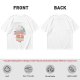 Olive graphic t-shirt with funny cat and 'keeps the a-sad away' text