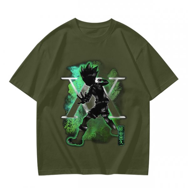 Hunter x Hunter Gon Silhouette Graphic Anime T-Shirt