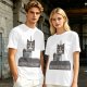 Olive T-Shirt with Grumpy Cat Lego Style 'Nothing Is Awesome' Print