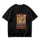 Olive green t-shirt with Masters of the Universe graphic print