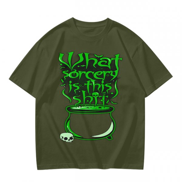 What Sorcery Is This Cauldron Graphic T-Shirt