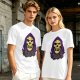 Olive T-Shirt With Skeletor Graphic Print