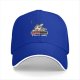 Black Baseball Cap With Cute Bunny Please Wait Loading Graphic