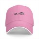 Black Baseball Cap with Subtle Dark Embroidered Design