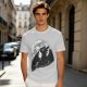 Olive T-Shirt Featuring Toothless Dragon Against Full Moon