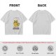 Olive Graphic T-Shirt With Sarcasm Cat Print
