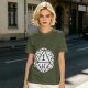 Olive T-Shirt With D20 Nat 1 Critical Fail Print