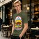 Olive T-Shirt with Big Kahuna Burger Graphic Print