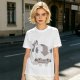 Olive green t-shirt with cute Appa the sky bison print