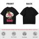 Olive T-Shirt With Rad Skating Radish Cartoon Graphic
