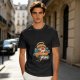Olive T-Shirt With Angel Pizza Slice 'Heaven's Slice' Graphic