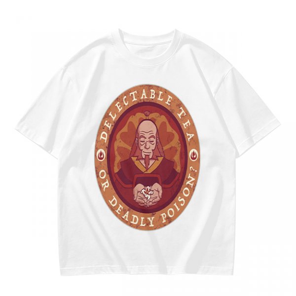 Unisex Graphic Tee Featuring Iroh Delectable Tea Or Deadly Poison Design