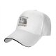Black baseball cap with 'First Three Murder' and graduation penguins graphic