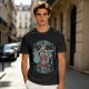 Olive T-Shirt With Wizard Force Graphic Art Print