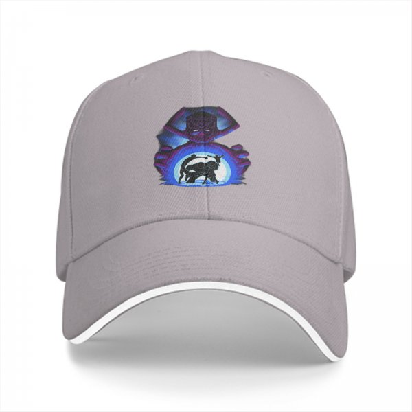 Black Baseball Cap With Dark Fantasy Villain Portal Art Print