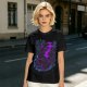 Olive Green T-Shirt With Neon Purple Avatar The Last Airbender Art Print