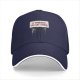 Black baseball cap with 'It Probably Can Get Worse' graphic print
