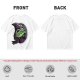 Olive T-Shirt With Cute Green Witch Wearing Glasses Graphic