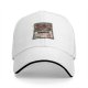 Black Baseball Cap With Demogorgons Graphic Print