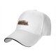 Black Baseball Cap With Burned Calories Graphic Print