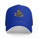 Black Baseball Cap With The Cult Of Pizza Cat Graphic Design