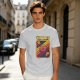 Retro Critical D20 Dice T-Shirt for Tabletop RPG Fans