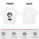 Olive T-Shirt With Skull Silhouette Print Featuring Forest Spirits