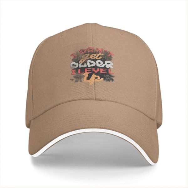 I Don't Get Older I Level Up Gamer Baseball Cap