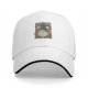 Black Baseball Cap With Totoro Art Nouveau Style Print