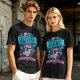 Olive t-shirt with 'In My Defense I Was Left Unsupervised' graphic