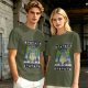 Totoro Christmas Ugly Sweater Style Graphic T-Shirt