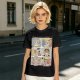 Art History Cat Themed Graphic T-Shirt Print Design