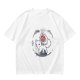 Olive T-Shirt With Chibi Princess Mononoke Wolf Rider Artwork