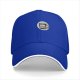 Black baseball cap with Bring Coffee mug graphic design