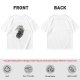 Oversized Olive T-Shirt With 'Call Me Antisocial' Bear Graphic