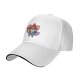 Black baseball cap with Chibi Gnome Print and Chappell Gnome Text