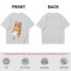 Olive T-Shirt With Cute Hamster In Paper Bag Print