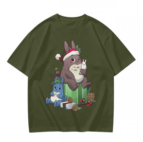 Christmas Totoro and Friends Graphic Tee