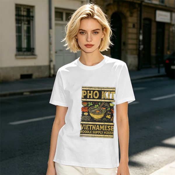 Pho Kit Vietnamese Noodle Supply House Graphic T-Shirt