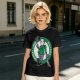 Army Green T-Shirt with Crystal Lake Killers Jason Voorhees Graphic