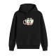 Black hoodie with angry coffee cup graphic and 'I NEED MORE' text